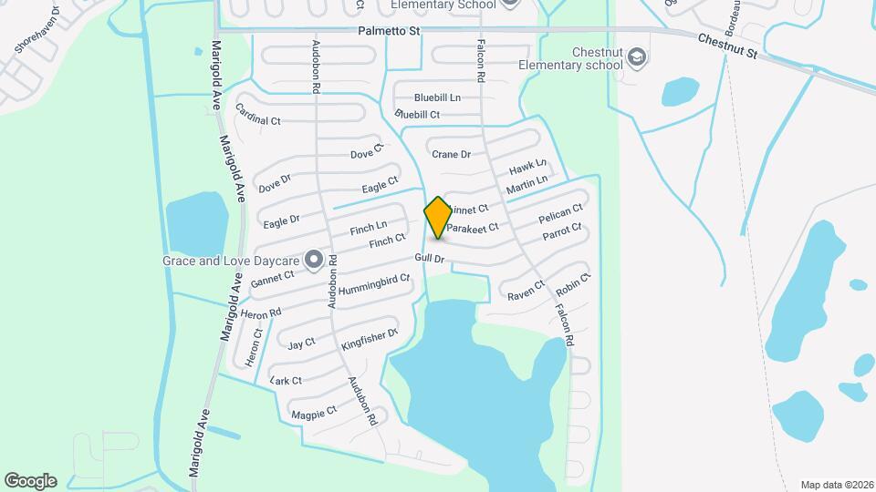 643 Parakeet Ct Mapa y Detalles de la Ubicación