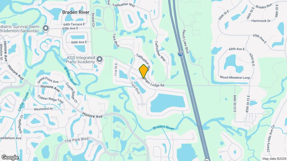 6841 74th St Cir E Map and Location Details