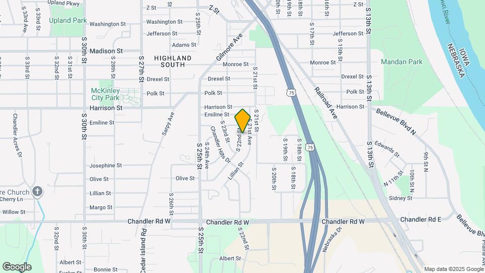 7201 S 22nd St Mapa y Detalles de la Ubicación