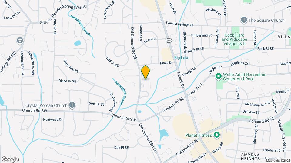 3001 Old Concord Rd SE Mapa y Detalles de la Ubicación