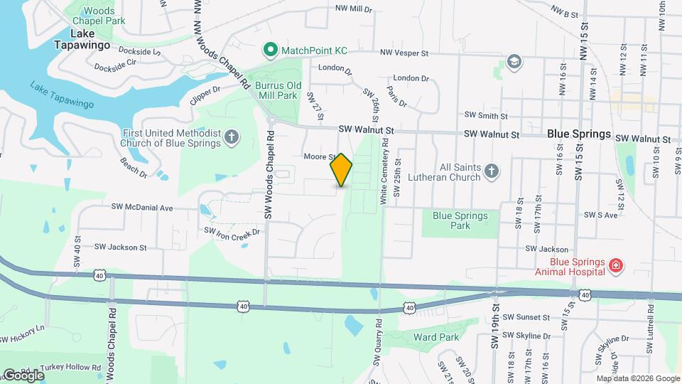 2916 SW Shadow Brook Dr Map and Location Details