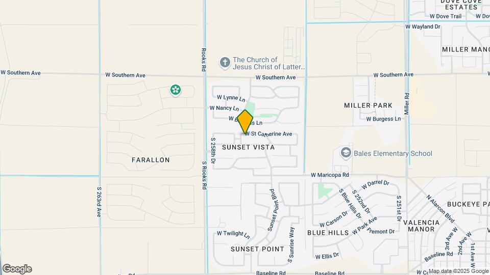 25739 W St Catherine Ave Map and Location Details