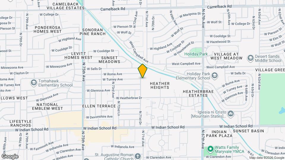 4359 N 71st Dr Mapa y Detalles de la Ubicación