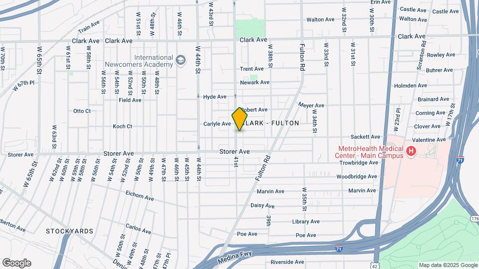 3317 W 41st St-Unit -1 Map and Location Details