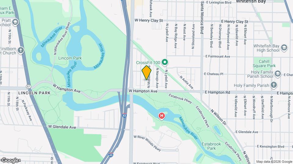 4841 N Mohawk Ave Map and Location Details