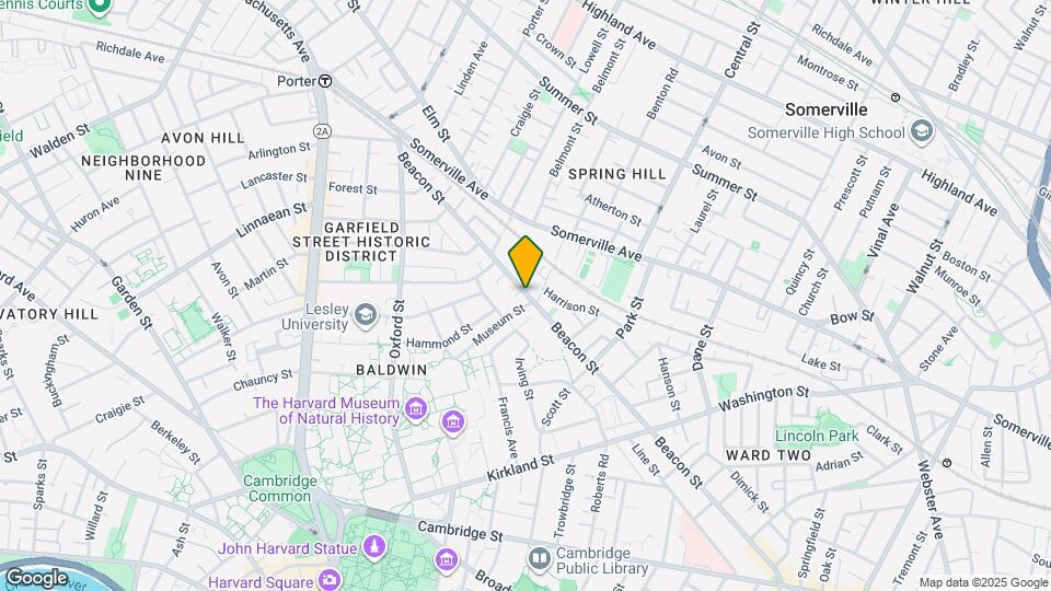 250 Beacon St Mapa y Detalles de la Ubicación