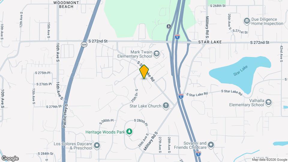 27610 26th Ave S Mapa y Detalles de la Ubicación