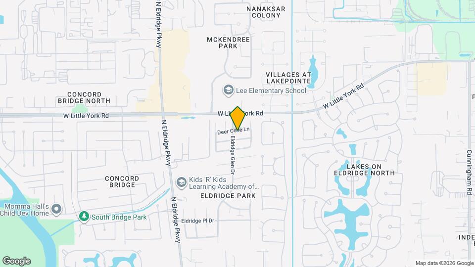 12827 Deer Cove Ln Map and Location Details