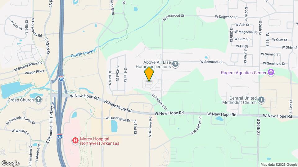 3812 W Pawnee Rd, Unit SI ID1542645P Map and Location Details