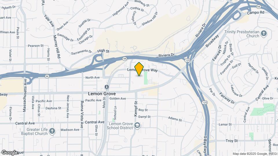 3545 Grove St Map and Location Details