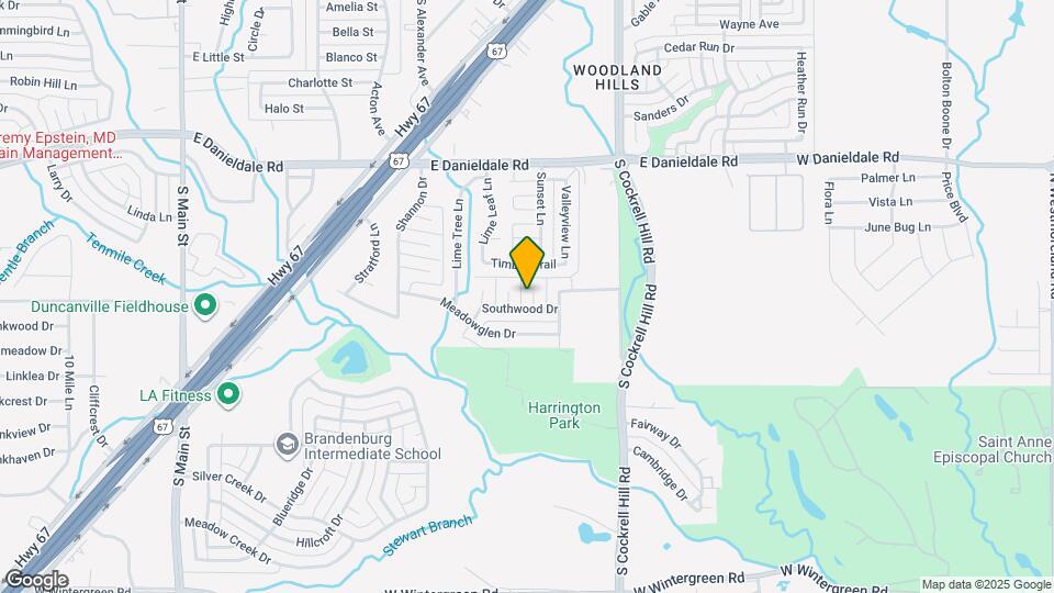 707 Southwood Cir Map and Location Details