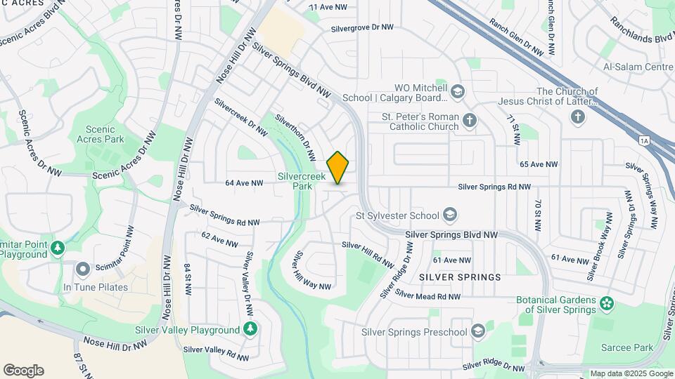 119 Silverthorn Way NW Map and Location Details