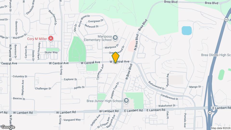 Tamarack Gardens Apartments Map and Location Details
