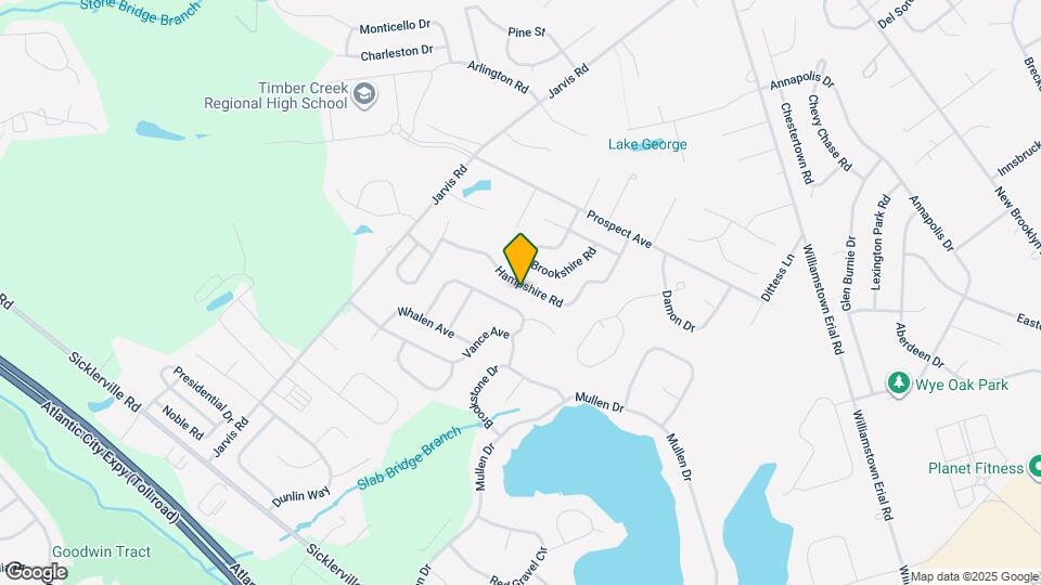 160 Hampshire Rd Mapa y Detalles de la Ubicación