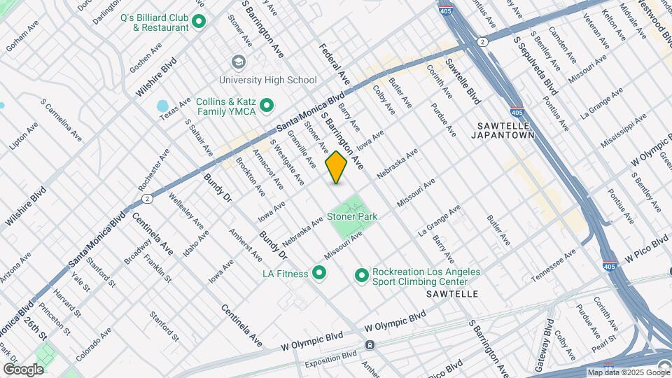 1728 Granville Ave Mapa y Detalles de la Ubicación