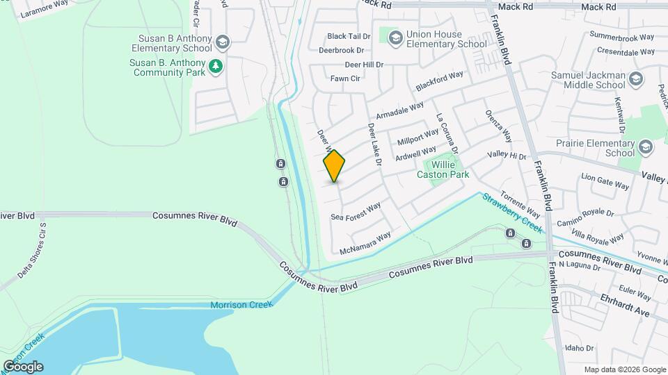 8018 Deer Water Dr Map and Location Details