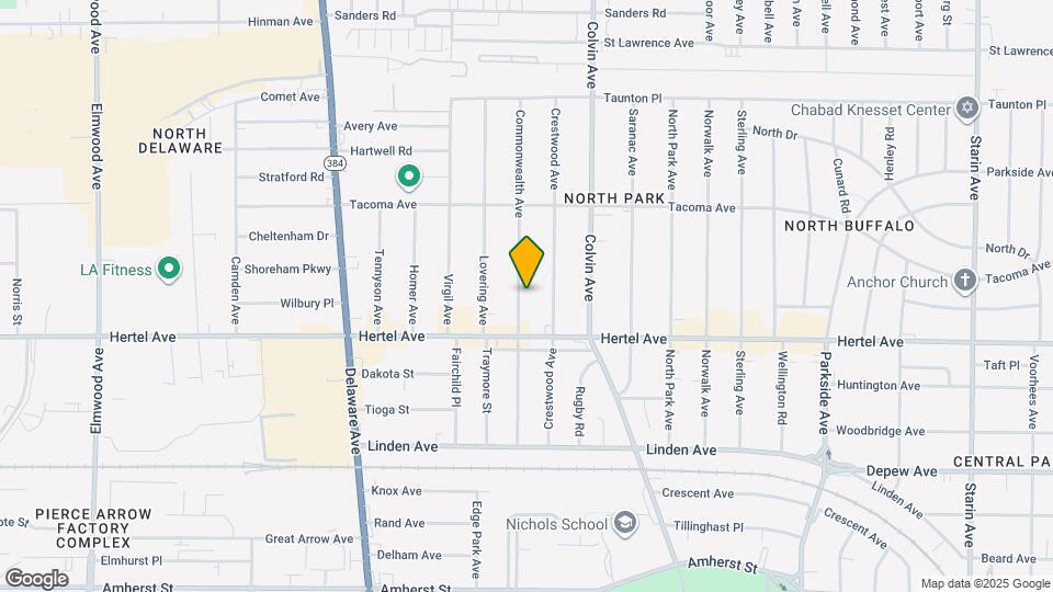 137 Commonwealth Ave Map and Location Details