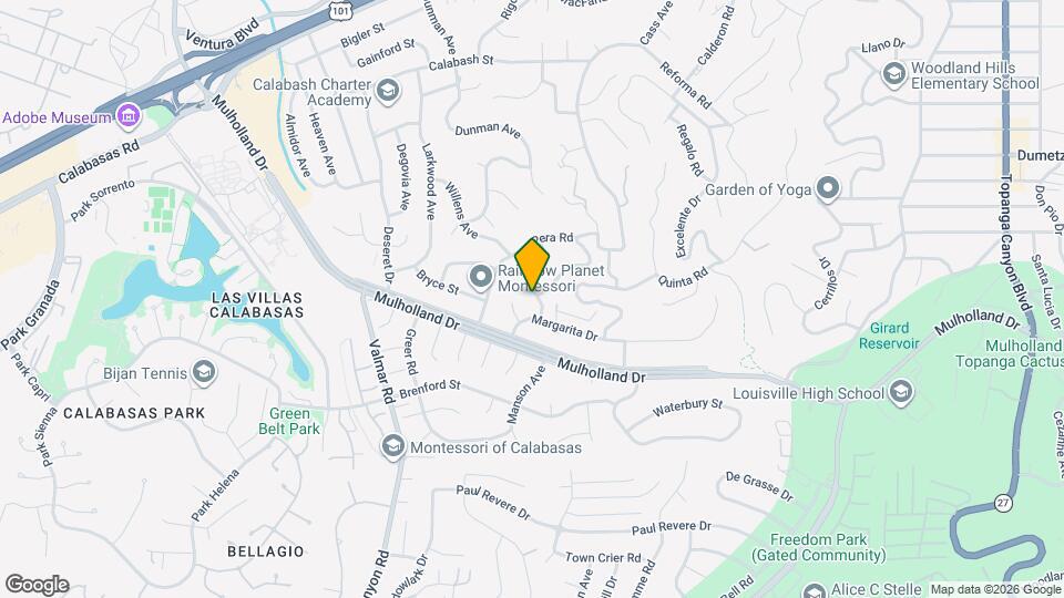 4527 Stark Ave Map and Location Details