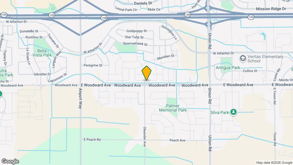 1697 W Woodward Ave Map and Location Details