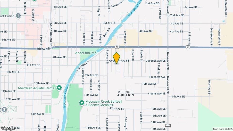 815 S Merton St Map and Location Details