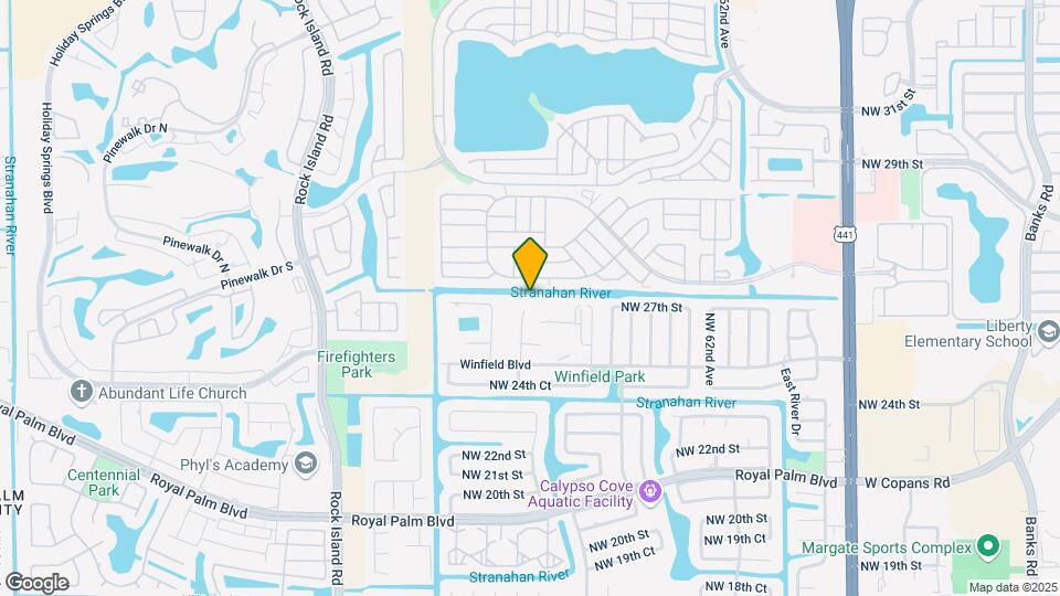 6615 Winfield Blvd Map and Location Details