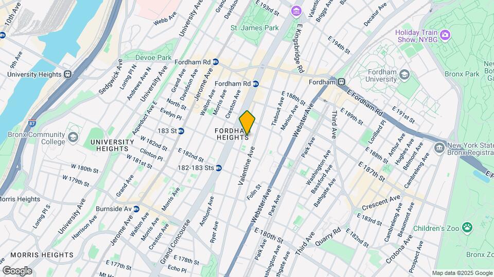 2330 Ryer Ave Mapa y Detalles de la Ubicación