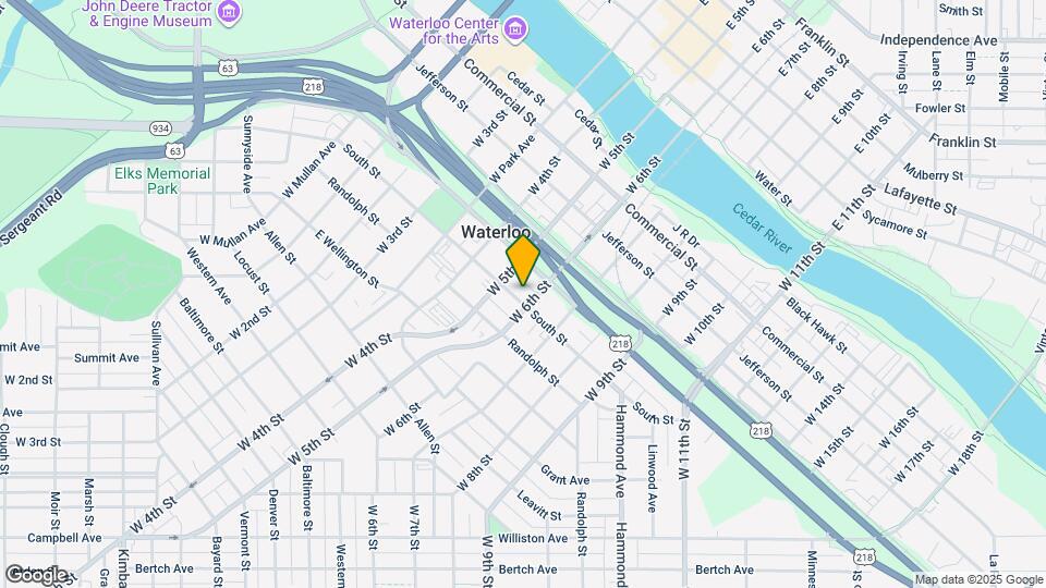 723-723 1/2 South St Map and Location Details