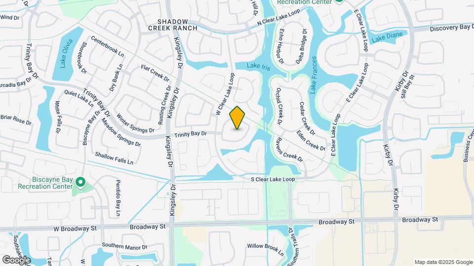 2607 Broken Creek Ct Mapa y Detalles de la Ubicación