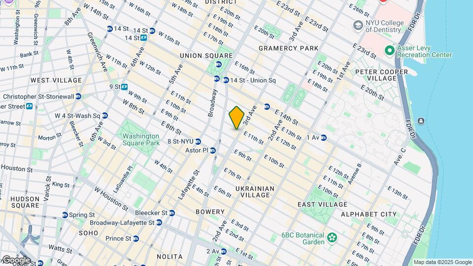 60 Third Ave Map and Location Details