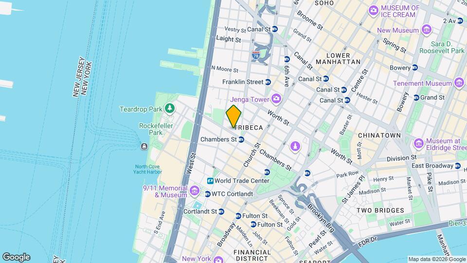 153 Chambers St Map and Location Details
