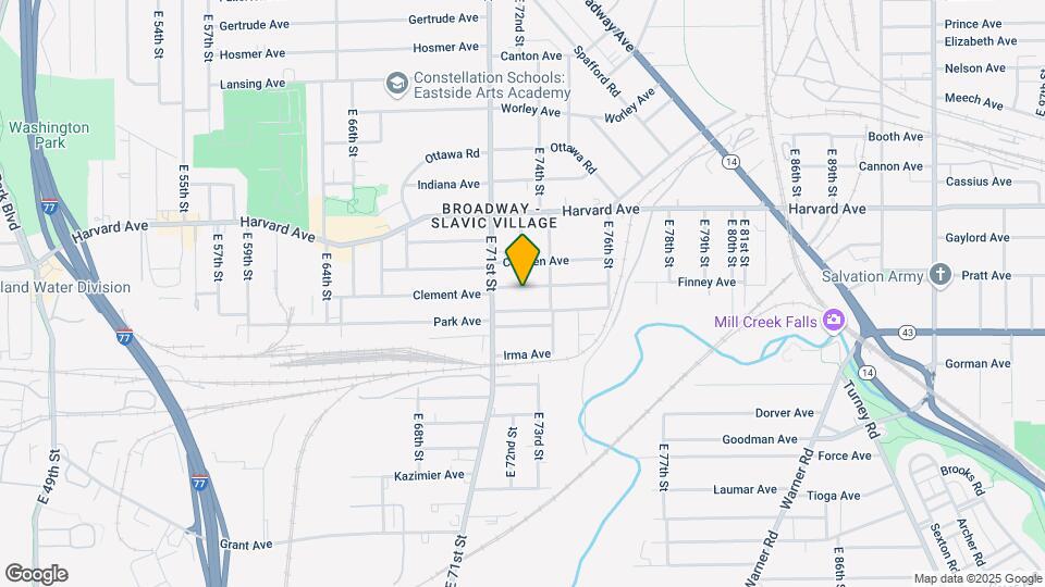 7130 Clement Ave Map and Location Details