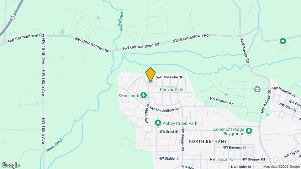 16991 NW Catalpa St Map and Location Details