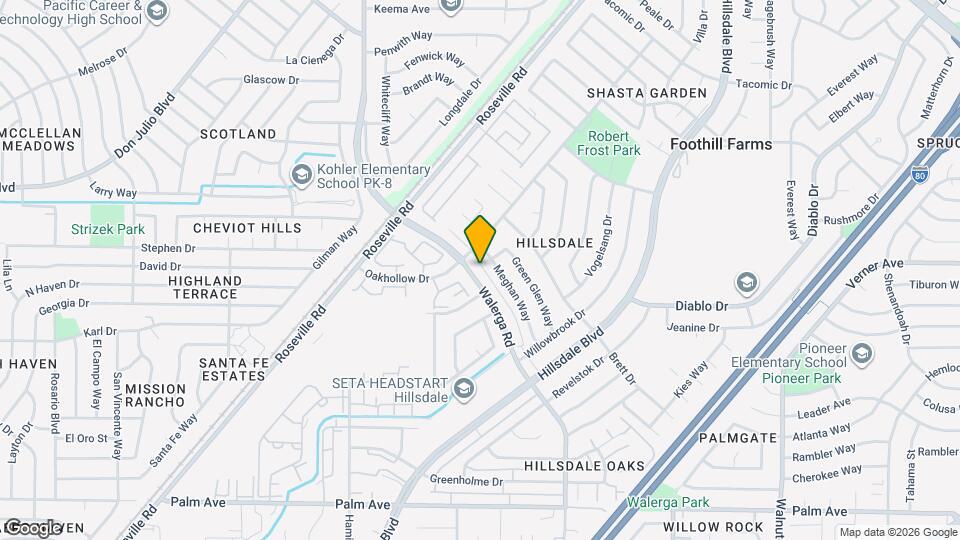 5966 Walerga Rd, Unit 4 Mapa y Detalles de la Ubicación