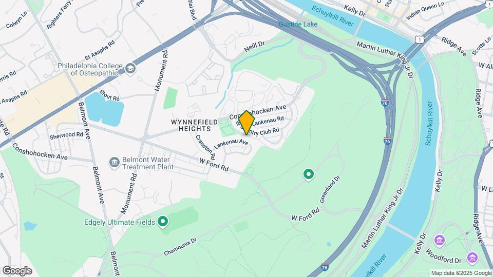 3927 Lankenau Ave, Unit Second Floor Map and Location Details