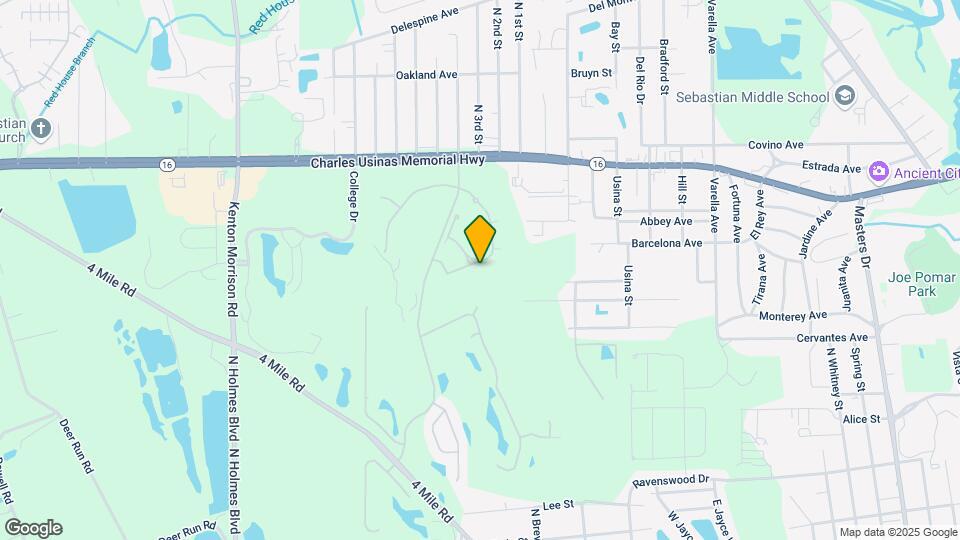 540 Florida Club Blvd Map and Location Details