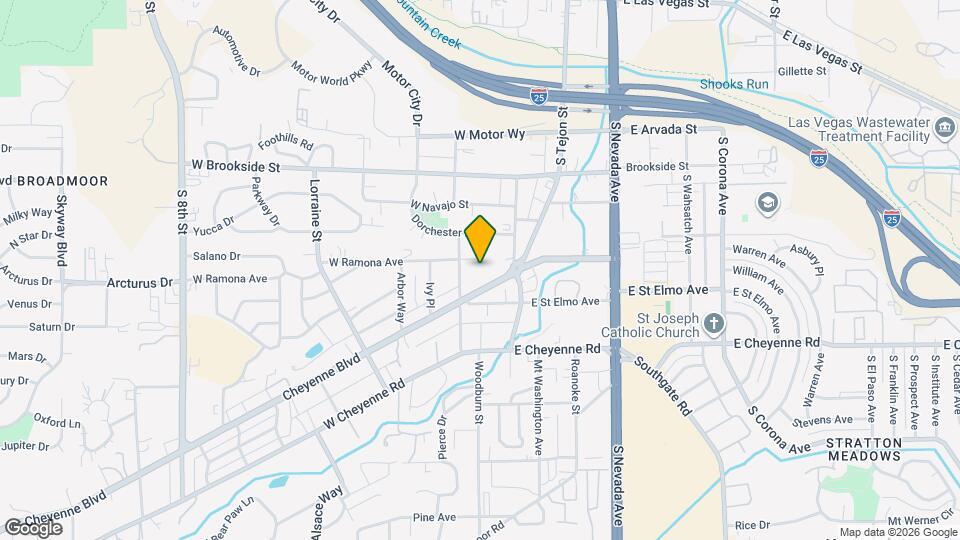 50 Cheyenne Blvd Map and Location Details