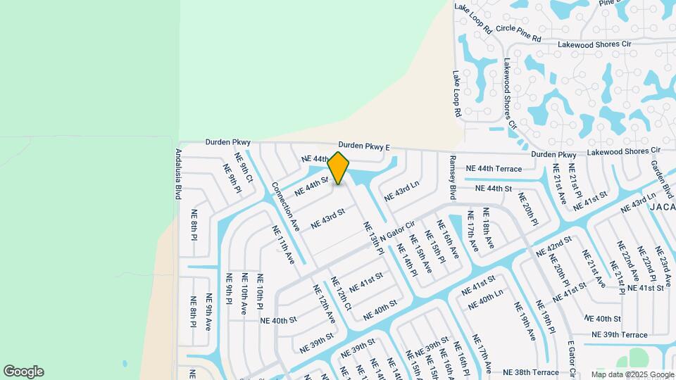 4303 NE 12th Ct Map and Location Details