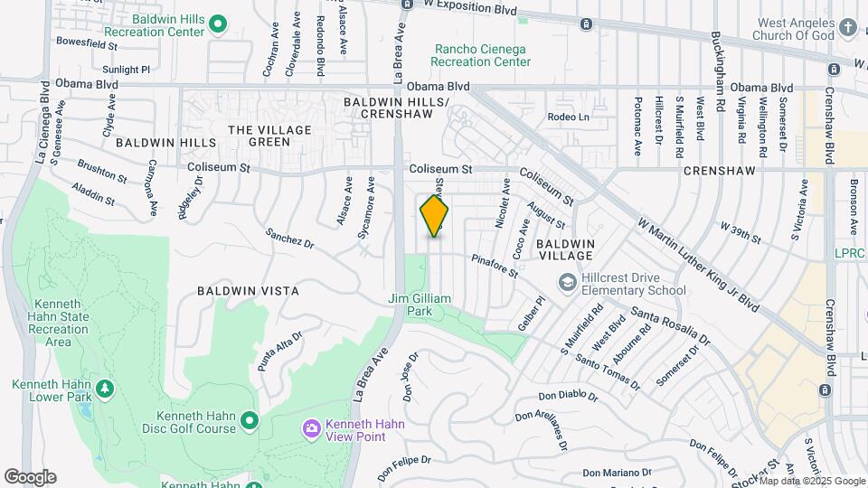 3945 Stevely Ave Map and Location Details