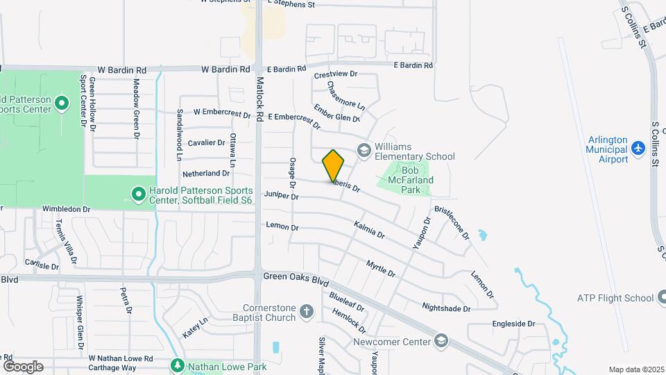224 Iberis Dr Map and Location Details
