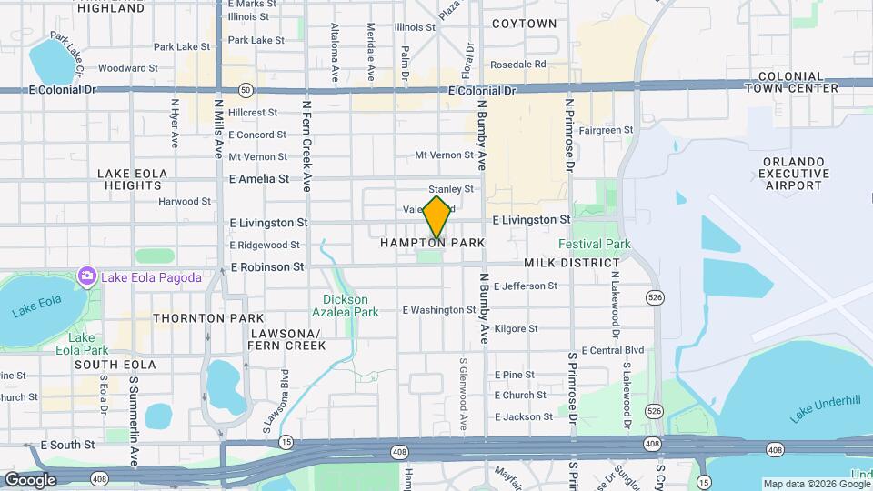 2165 Ridgewood St Map and Location Details