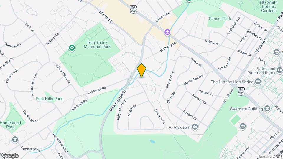 1127 Teaberry Ln Map and Location Details