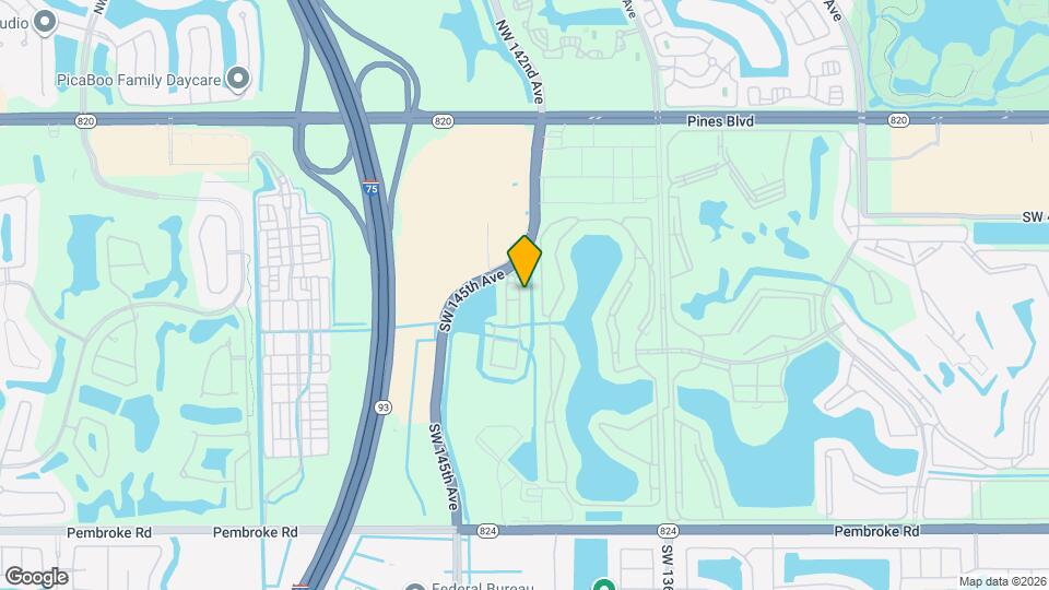 819 SW 143rd Ave Map and Location Details