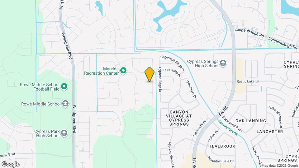 21010 Treasure Gate Ln Map and Location Details