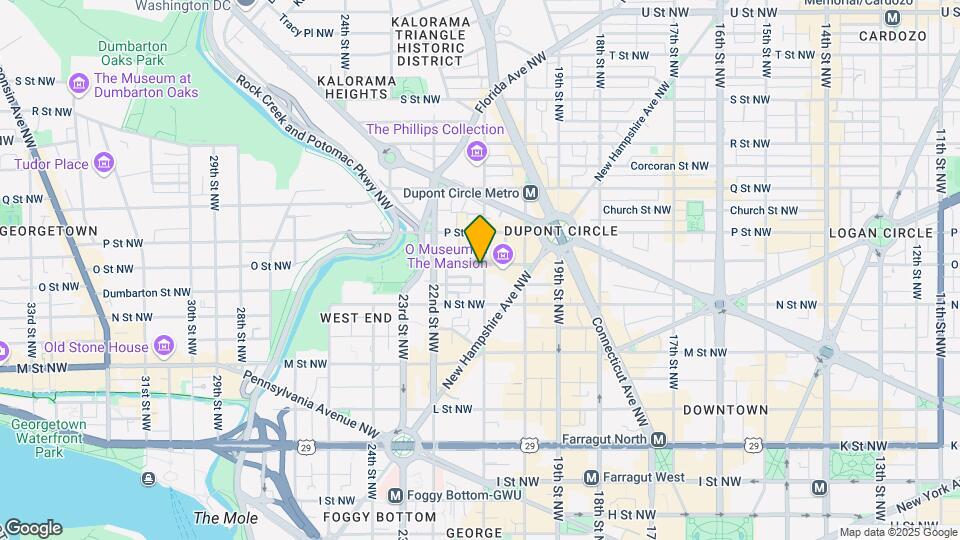1340 21st St NW Mapa y Detalles de la Ubicación