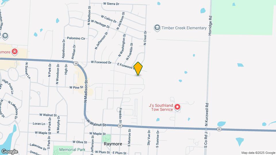 211 E Maplewood Ln Map and Location Details