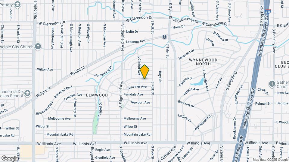1126 Pioneer Dr Map and Location Details