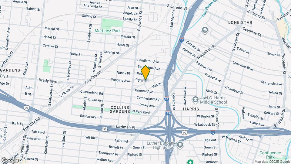 427 Floyd Ave Map and Location Details