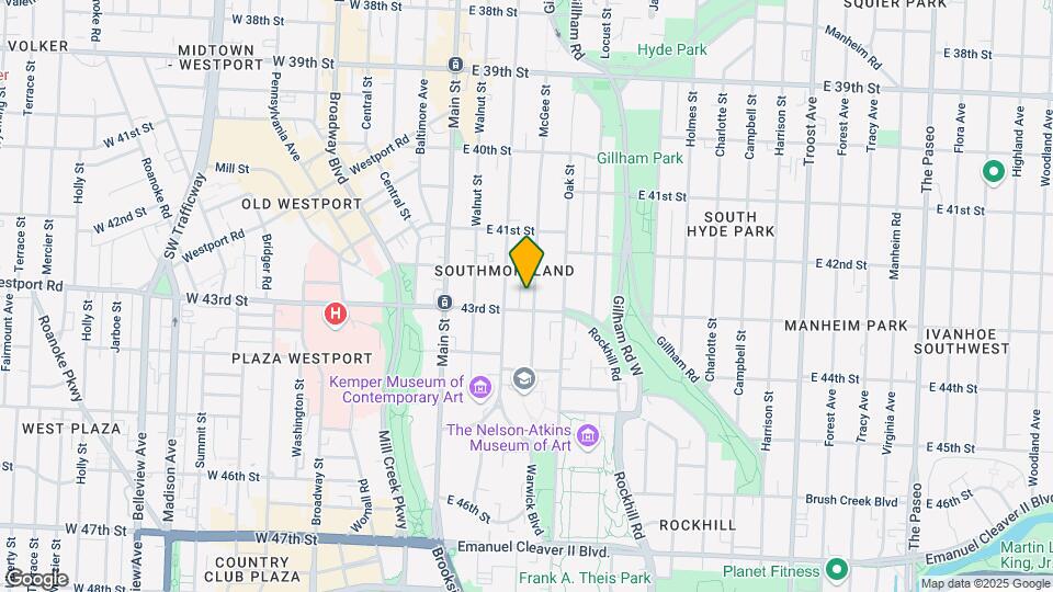4152-4154 Mcgee St Map and Location Details