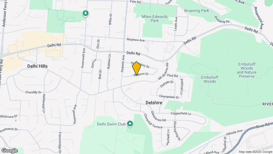 4429 Valence Dr Map and Location Details