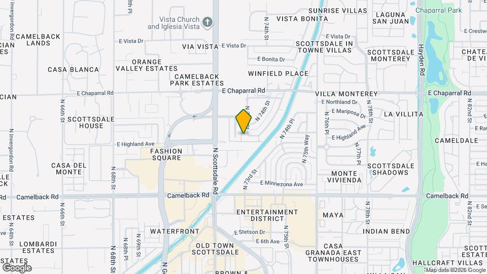 4818 N 73rd St Map and Location Details